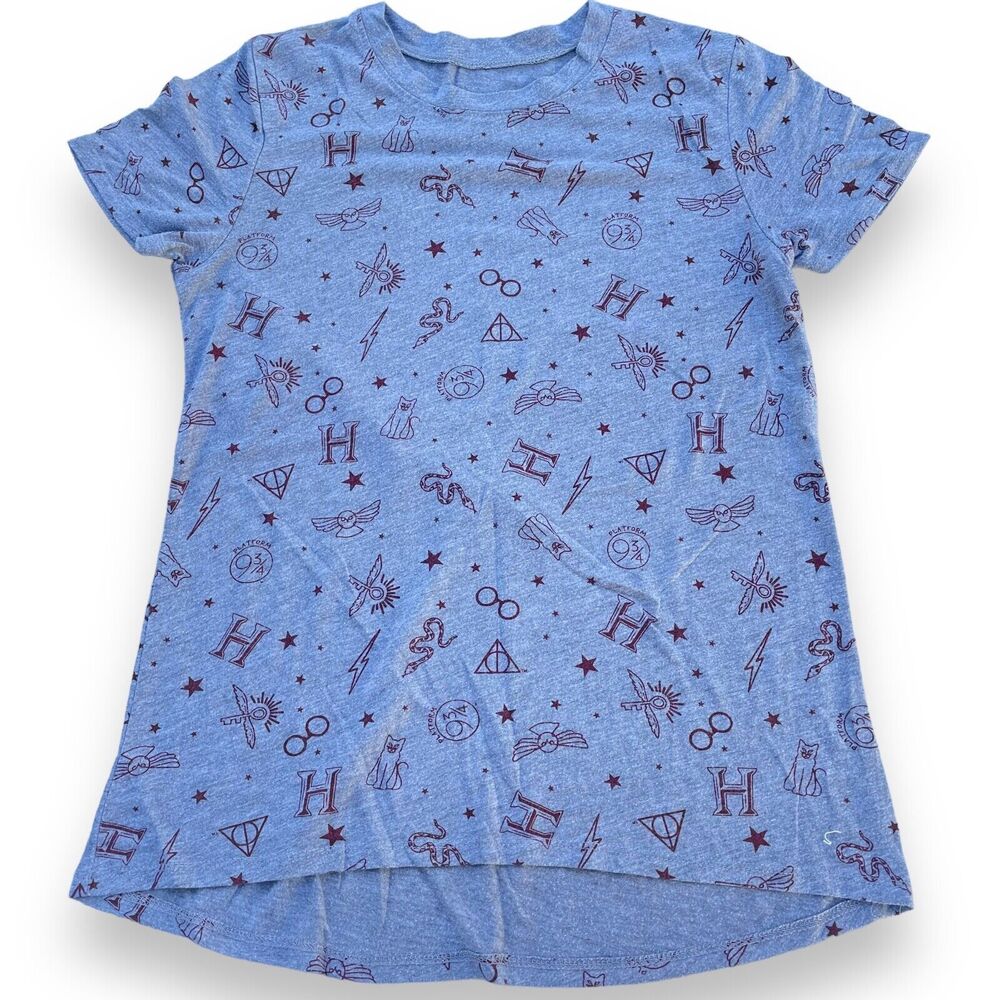 Harry Potter Gray Short Sleeve T-Shirt Women's XS